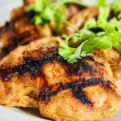 Grilled Boneless Skinless Chicken Thighs