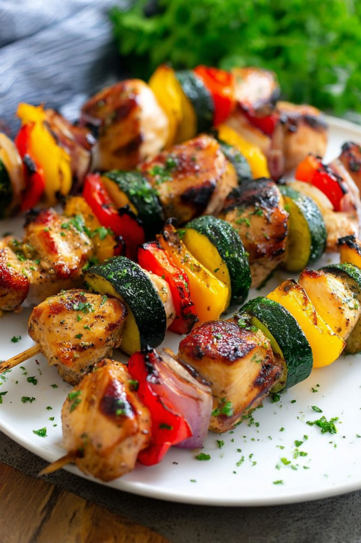 Grilled Chicken Kabobs