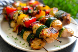 Grilled Chicken Kabobs