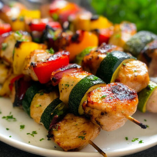 Grilled Chicken Kabobs