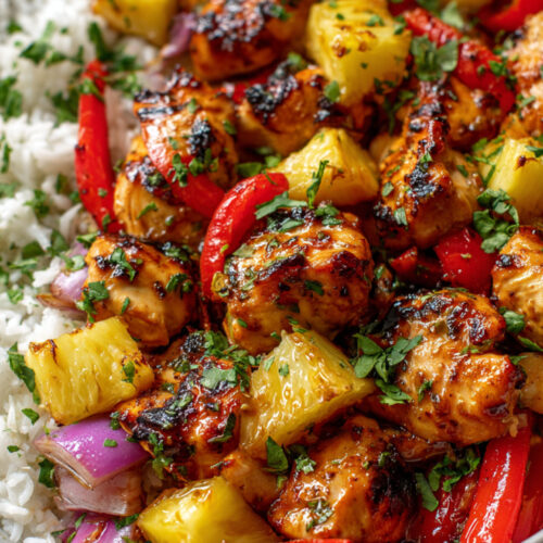 Hawaiian Chicken Sheet Pan