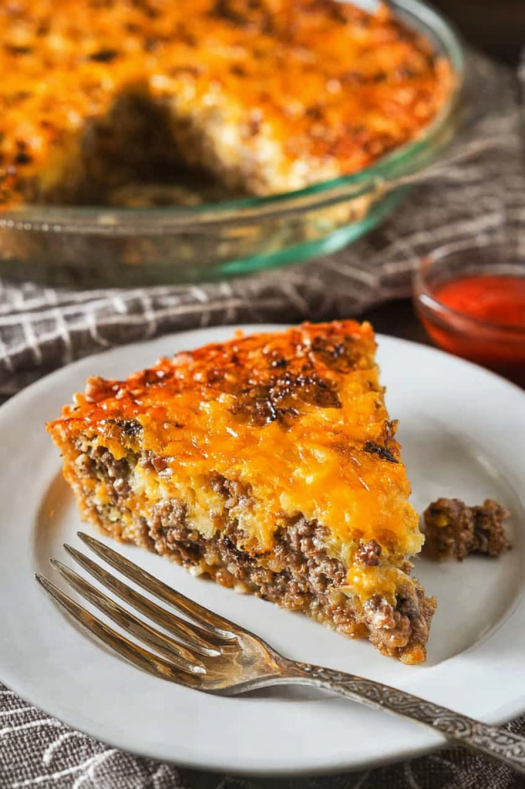 Impossible Cheeseburger Pie