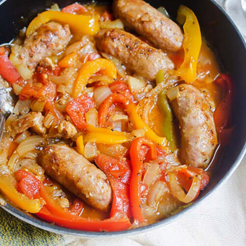 One Pot Sausage and Peppers