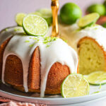 Key Lime Pound Cake with Cream Cheese