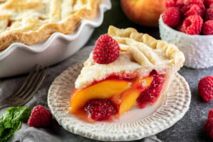 Peach Raspberry Pie