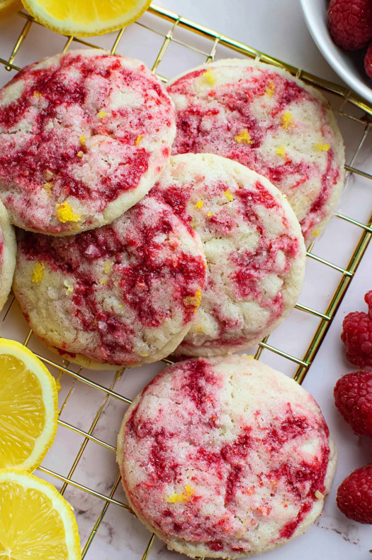 Raspberry Lemonade Cookies