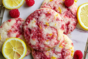 Raspberry Lemonade Cookies